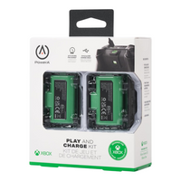 PowerA Officially Play & Charge Kit for Xbox Series X S and Xbox One Green USB-C