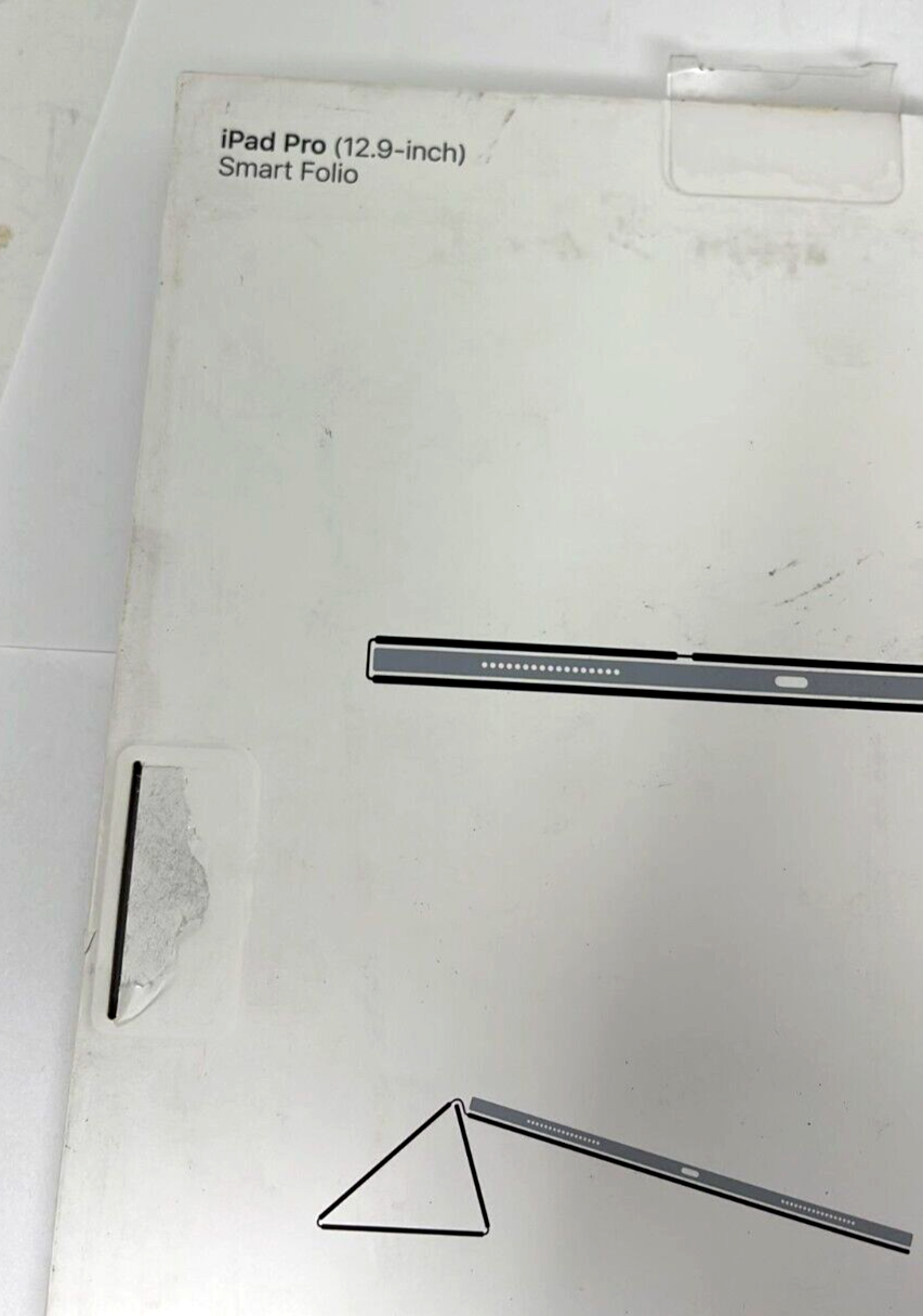 Smart Folio 12.9 " for Apple iPad Pro 3rd Generation MRXE2ZM/A White OEM