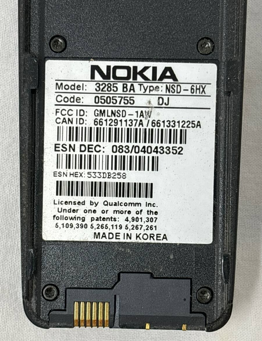 7 Lot Vintage Nokia 2125 3360 6820 3120 6010 Bar Collectible Wholesale GSM As Is