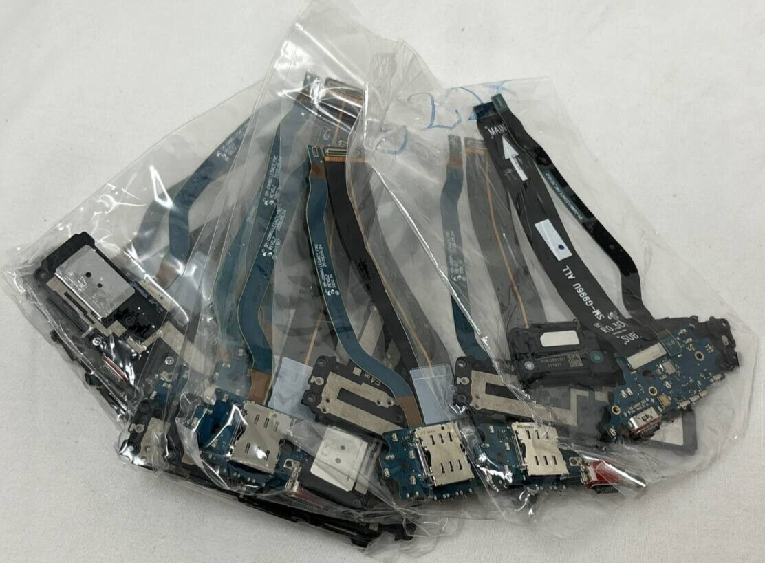 Charging Port Flex Cables & Loudspeaker for Samsung Galaxy S21+ SM-G996U OEM