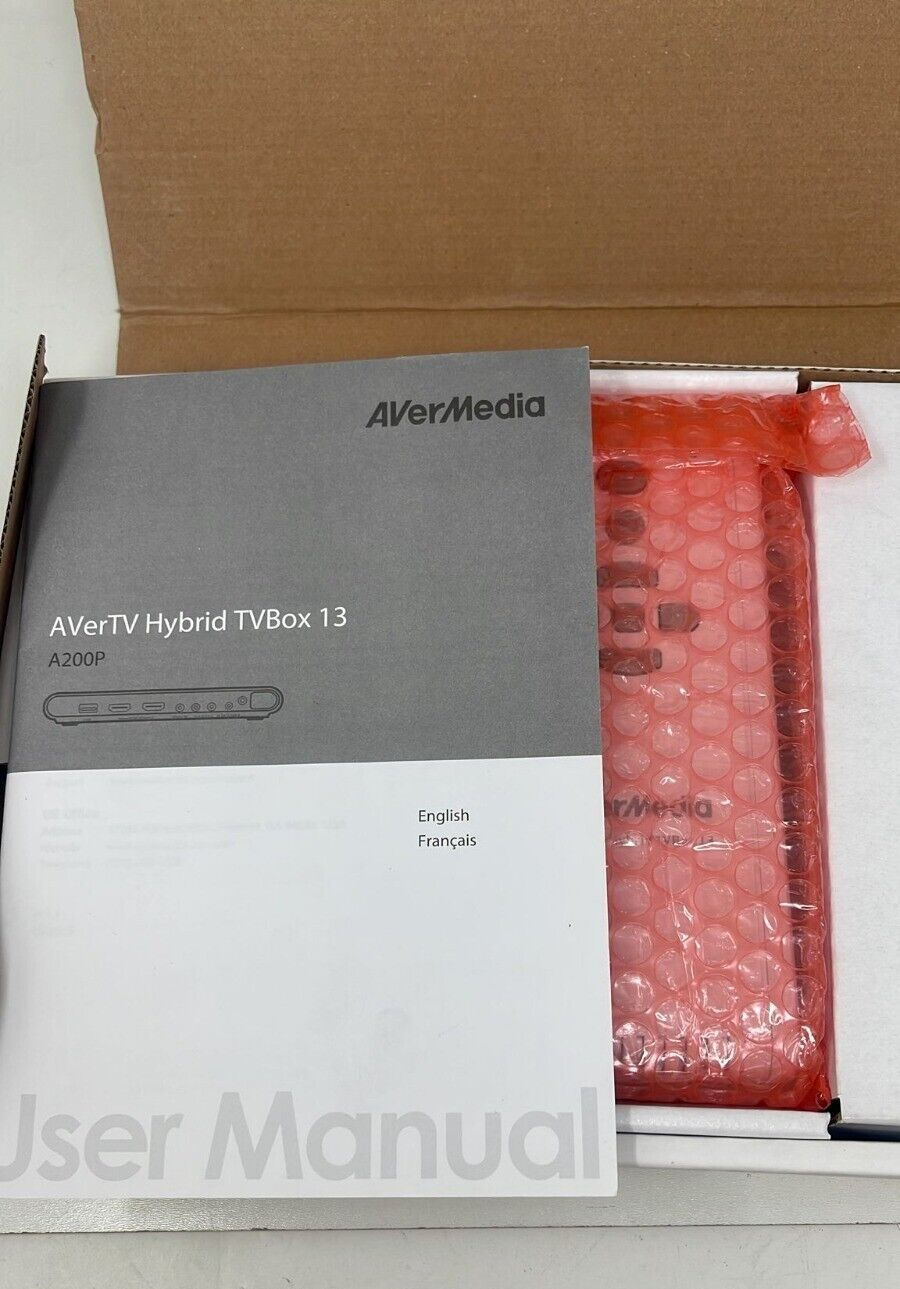 Avermedia A200P Avertv Hybrid TVBox 13 HDMI Digital Converter TV Box Kit