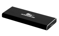 Kingwin KM-U3NGFF Super Speed USB 3.1 External Enclosure Adapter SSD Black