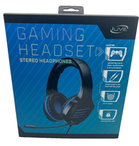 iLive Wired Gaming Headset Over Ear Stereo Headphones for Xbox PC PS4 IAHG19B
