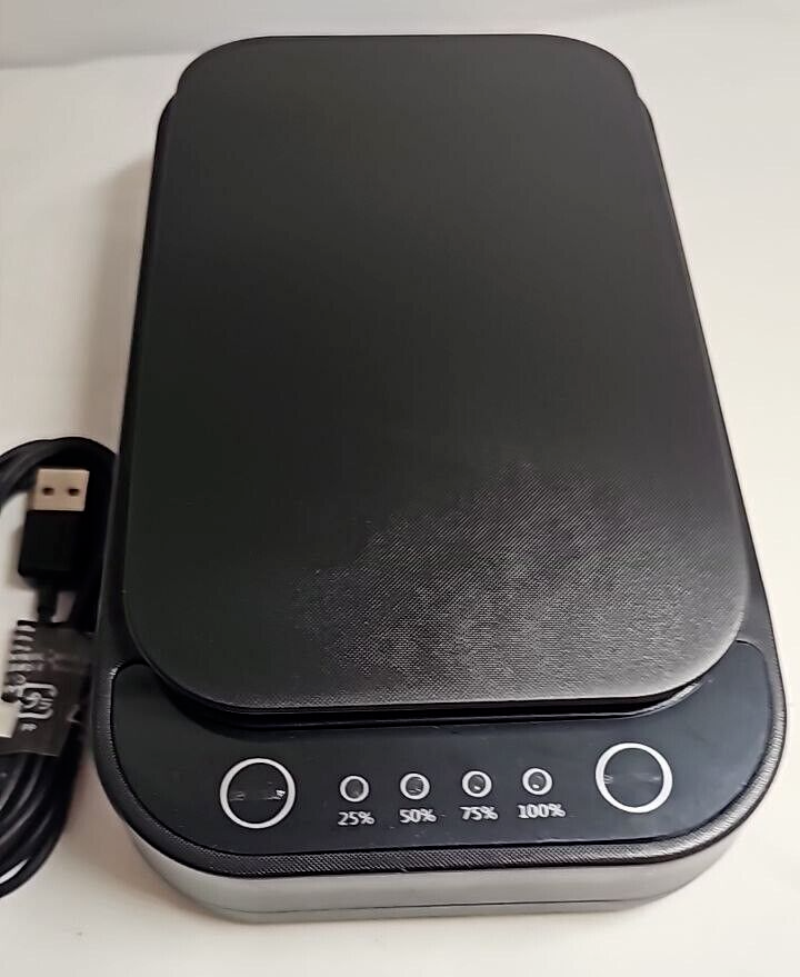 Bracketron PwrUp Clean Wireless Phone Charger UV Sanitizer Sterilizer for Phones