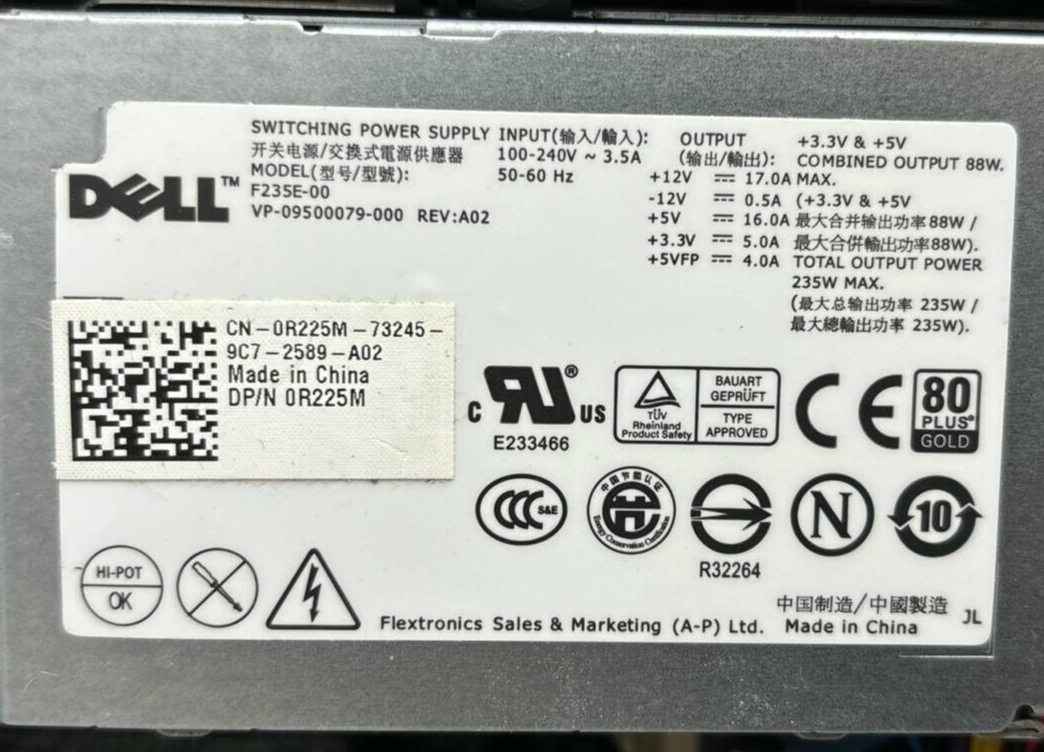 Dell Optiplex 960 SFF Desktop Computer PC Intel Core 2 Duo SuperMulti DVD 750GB
