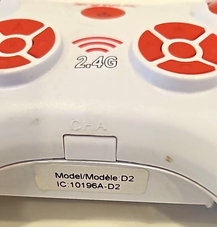 Syma D2 Red 2.4G Wireless Replacement Drone Remote Controller for X3 X4 X11C X12