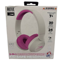 Altec Lansing Wireless Headphones Kid Safe Volume Limiting Noise Cancelling