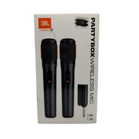 JBL PartyBox Digital Wireless Microphone Set Dual Mic For Karaoke Speakers Audio