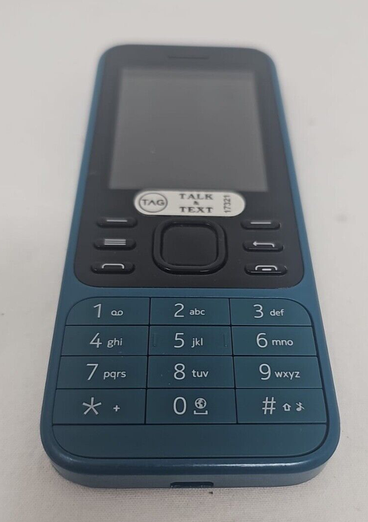 Nokia 6300 4G Phone TA-1324 Dual Sim GSM 2.4" LCD Display Bluetooth Bar Sim