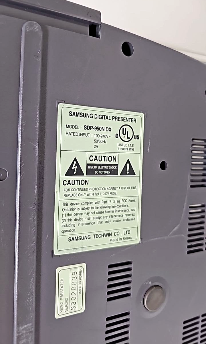Samsung SDP-950N DX STA XGA Digital Visual Presenter Overhead Projector READ