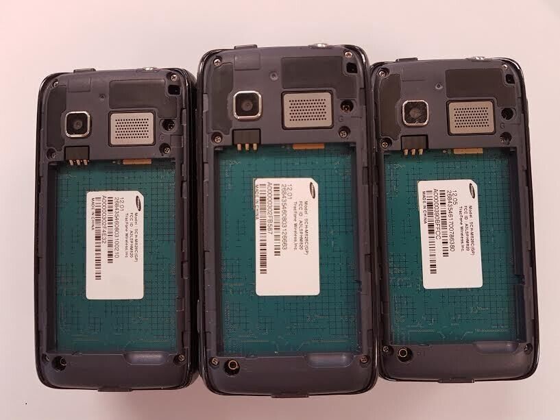 13 Lot Samsung Galaxy Precedent M828 Tracfone Android Smartphone Black CDMA