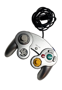 Wired Controller Gamepad Silver for Nintendo GameCube Wii Wii U Gaming Consoles