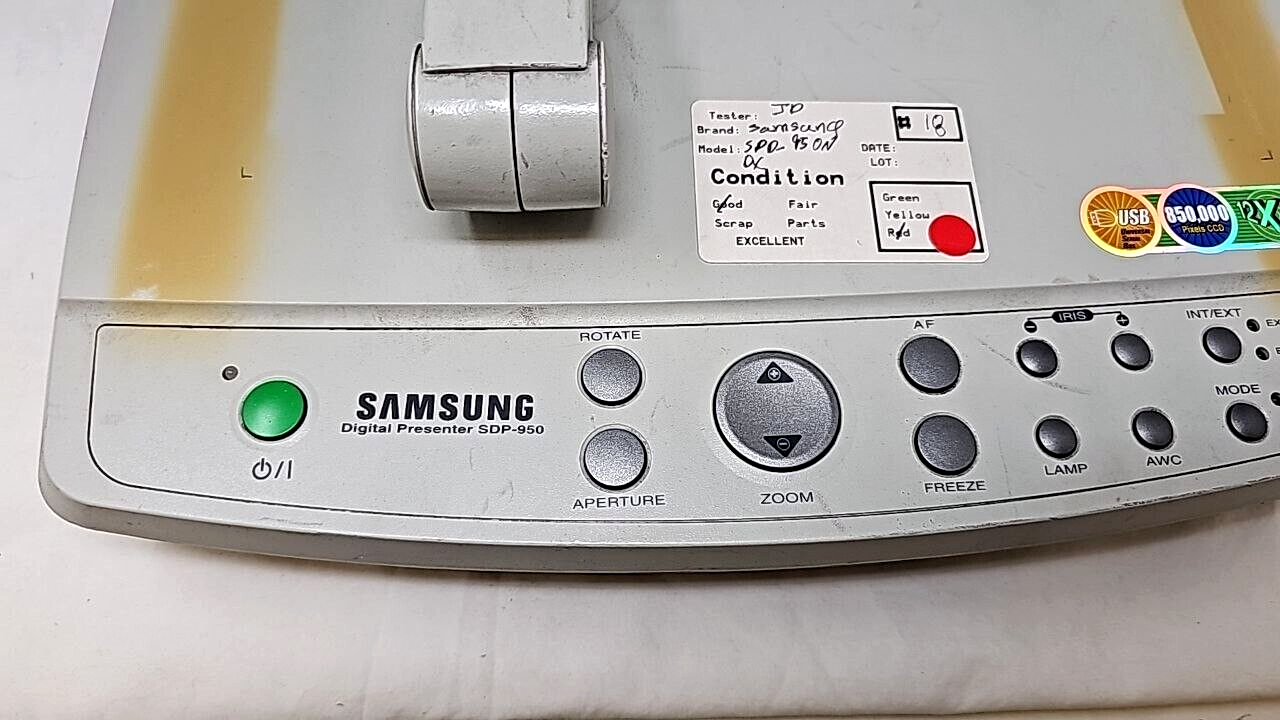Samsung SDP-950N DX STA XGA Digital Visual Presenter Overhead Projector READ