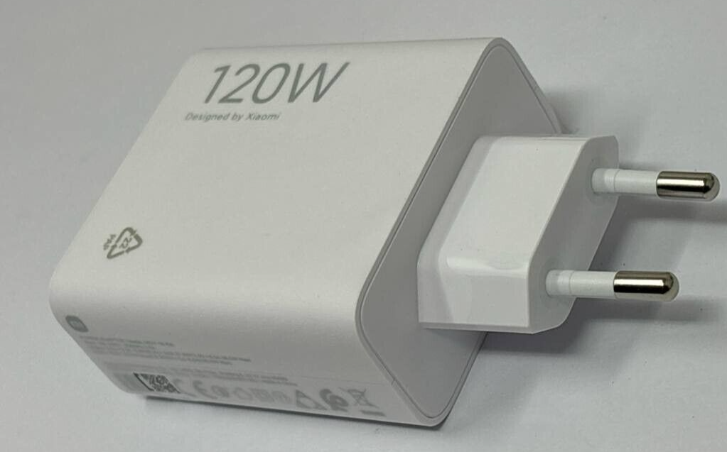 Xiaomi Power Adapter USB Fast Charge 120W for Redmi Note 13 Pro MDY-16-EN Head