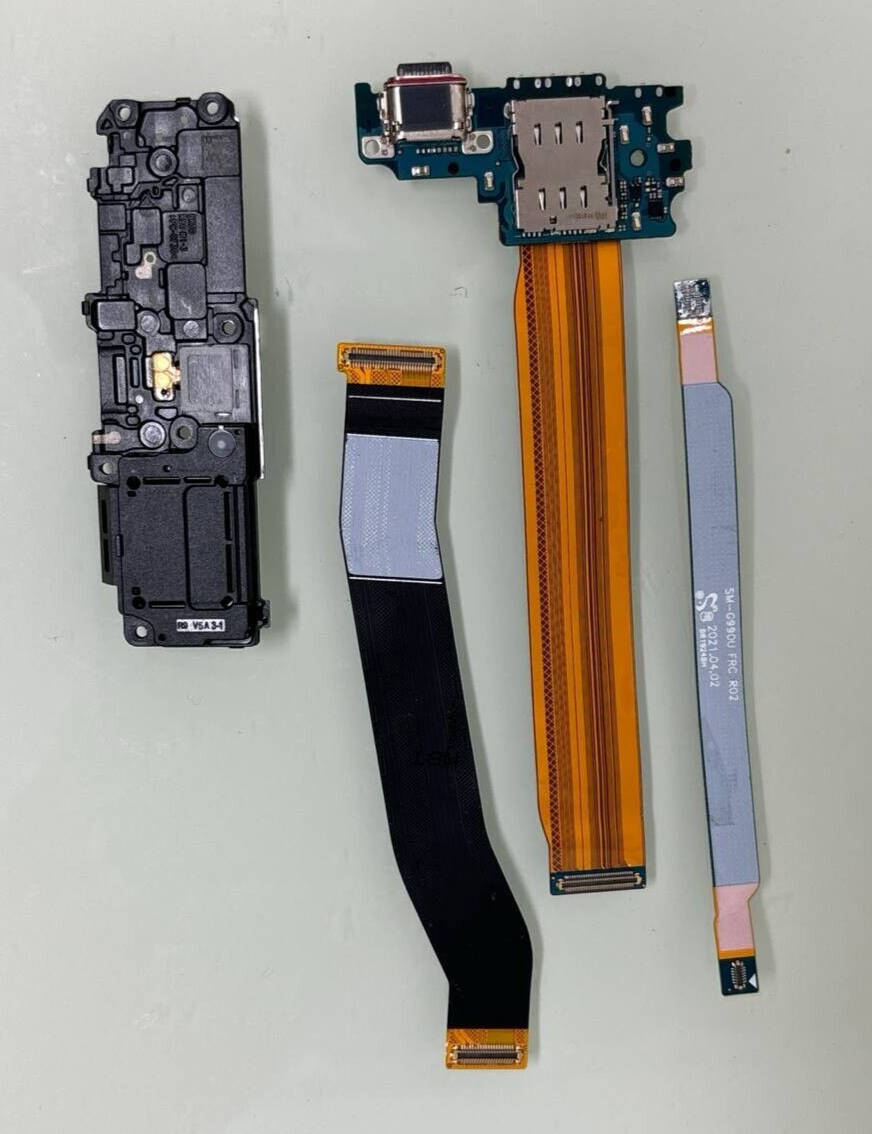 Charging Port & Loudspeaker Flex Cables Replacement for Samsung Galaxy S21 FE 5G