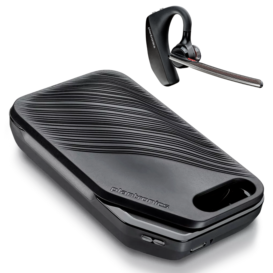 Plantronics Voyager B5200 UC Bluetooth Mono Headset Ear Hook MISSING USB READ