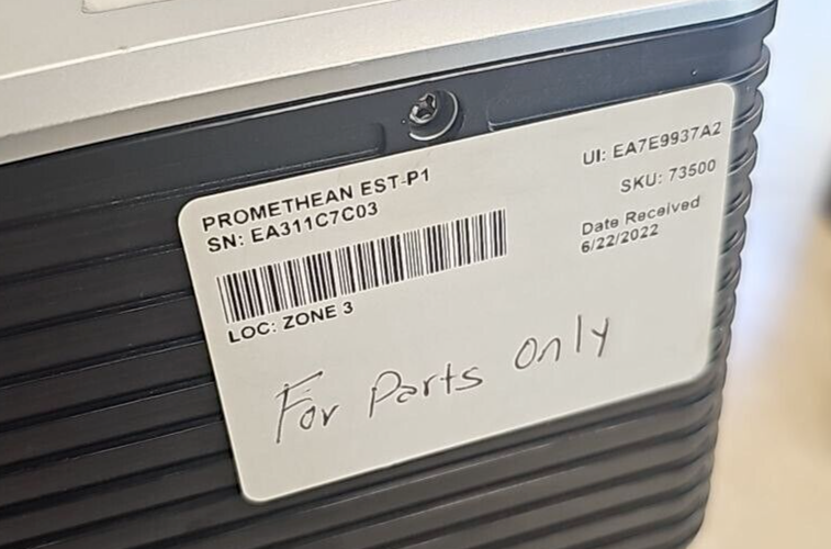 Promethean EST-P1 DLP Ultra Short Throw Projector Desktop Full HD READ