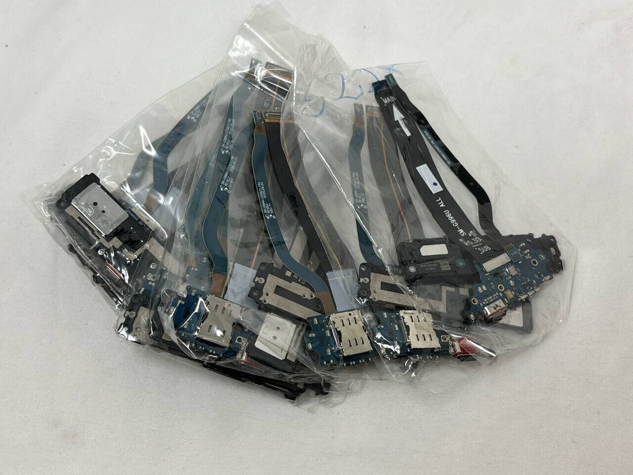 Charging Port Flex Cables & Loudspeaker for Samsung Galaxy S21+ SM-G996U OEM