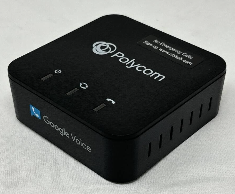 Polycom Obihai OBi200 1 Port VoIP Adapter with Google Voice Fax Support for Home