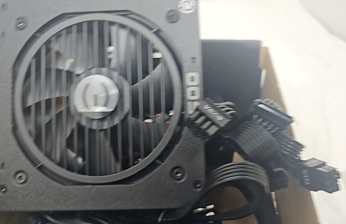 EVGA 600 BQ 80 + Plus Bronze 600W Semi Modular FDB Fan Power Supply PSU OEM