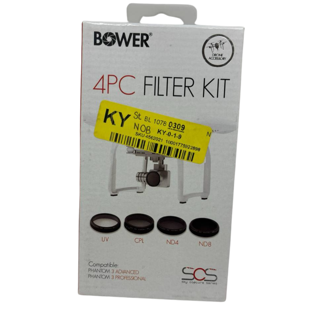 4 Pack Bower Sky Capture Series Filter for Phantom 3 Professional & Advanced
