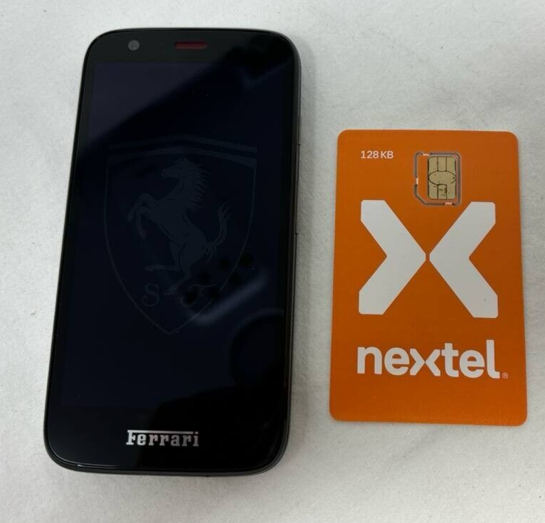 Motorola Moto G Ferrari Edition XT1003 Smartphone Phone Android Nextel RARE OB