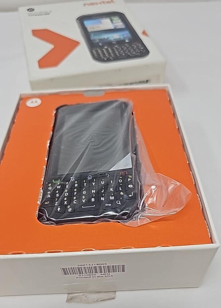 Motorola Titanium Rugged Phone Nextel Push to Talk iDEn 3.1 Brazil Walkie Talkie