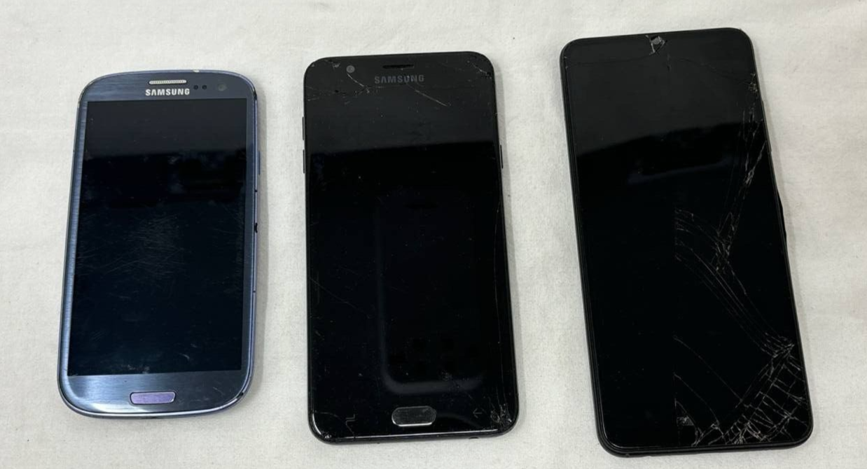 3 Lot Wholesale Samsung Galaxy S3 J7 Prime A03s Untested WHOLESALE As Is Read