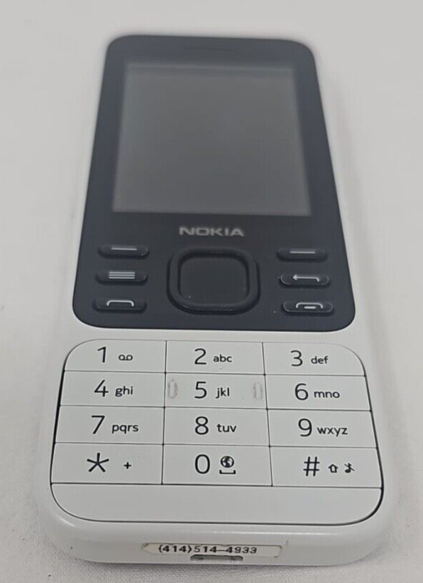 Nokia 6300 4G Phone TA-1324 Dual Sim GSM 2.4" LCD Display Bluetooth Bar Sim Card