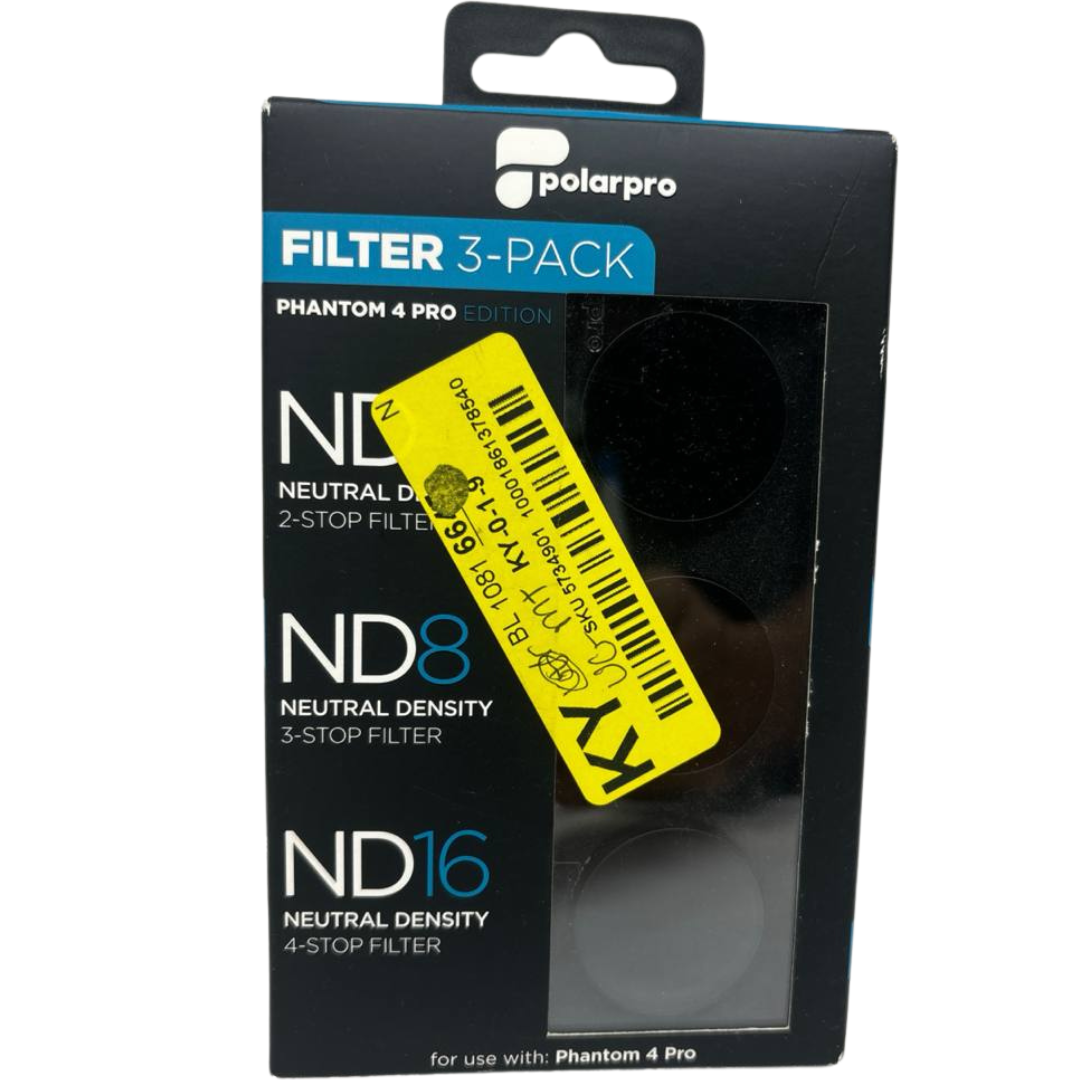 3 pack PolarPro25.4mm Neutral Density Lens Filter For DJI Phantom 4 Pro Advance
