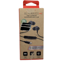 Helix Ultrabuds USB-C Earbuds ANC Wired In-Ear Headphones Mic Bass Track Control
