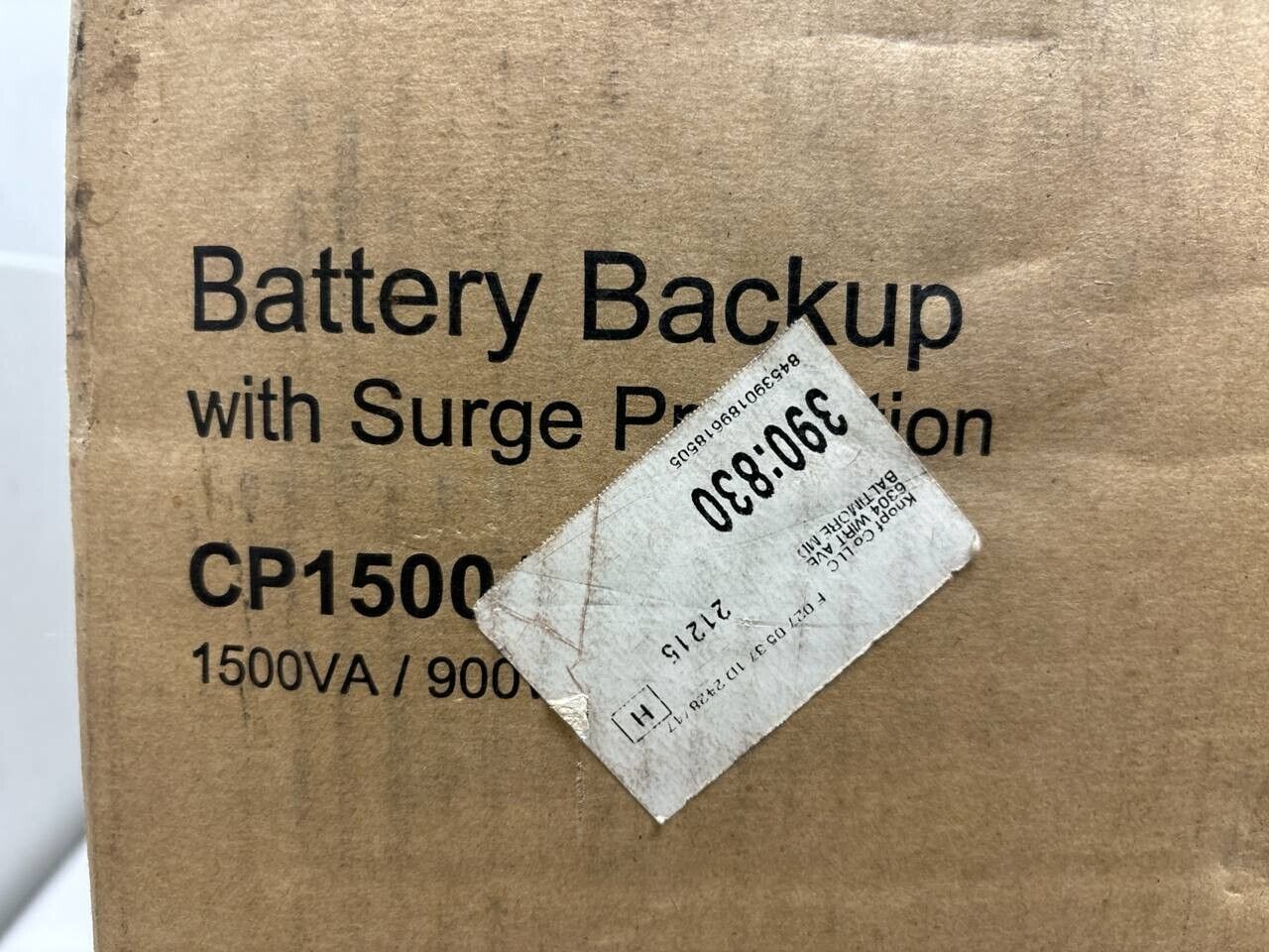 CyberPower CP1500AVRLCD Intelligent LCD UPS AVR Mini Tower System 900W 1500VA