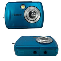 Polaroid iS048 Digital Action Camera 16MP Instant Sharing Waterproof 2.4" Blue