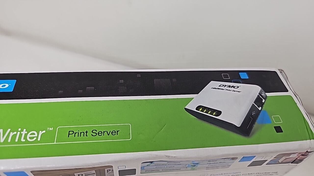 Dymo LabelWriter Print Server Wireless Network for Label Makers 400 450 4XL