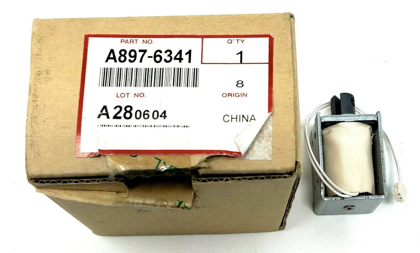 Original New DC Solenoid A897-6341 For Gestetner 2712 Lanier 5627 Nashuatec 2705