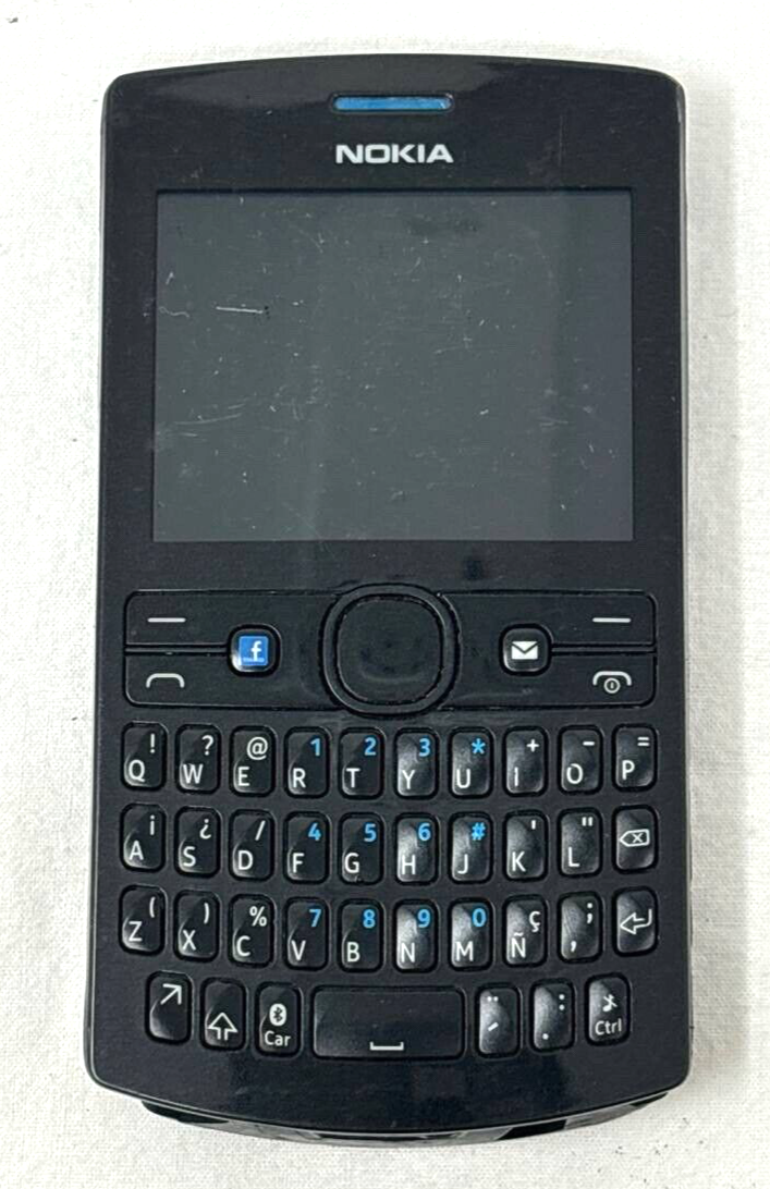 Nokia Asha 205 QWERTY Phone RM 864 Dual SIM Bluetooth 2G MicroSD MP3 READ