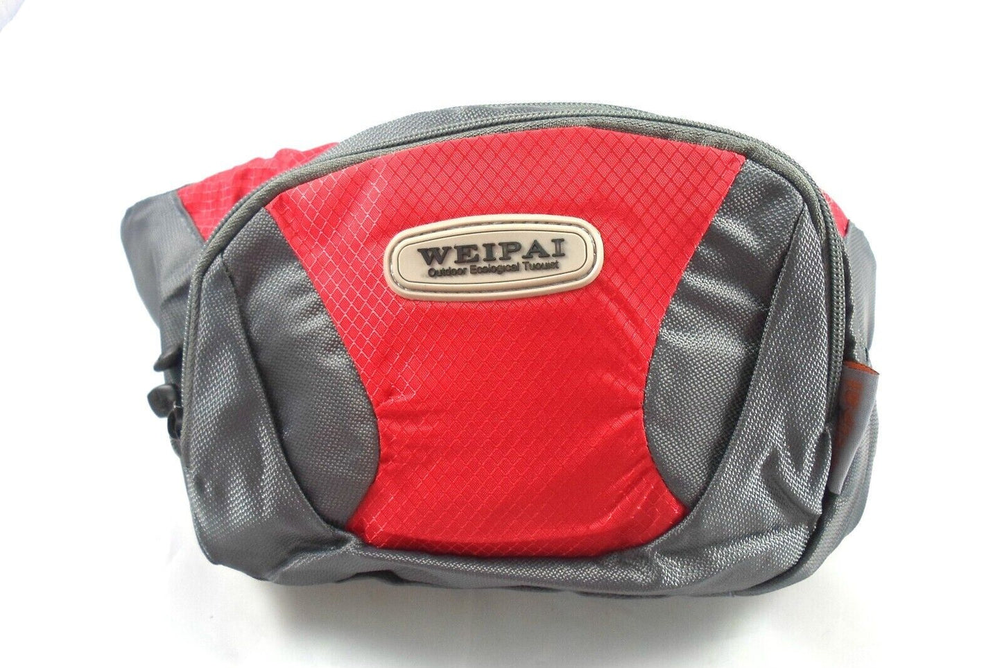 Sport Fanny Pack Waist Bag Fanny Gray Red Spacious Hip Belt Unisex Travel Pouch