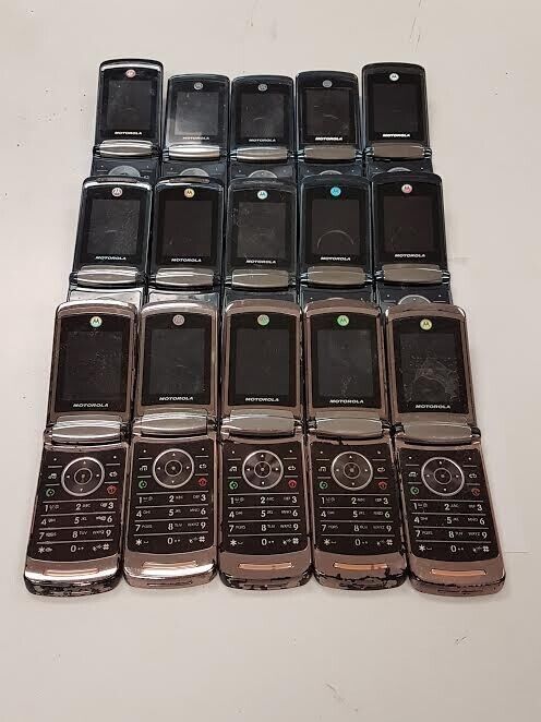 30 Lot Motorola Razr2 V8 512MB GSM Cellular Phone Telcel Flip Wholesale Vintage