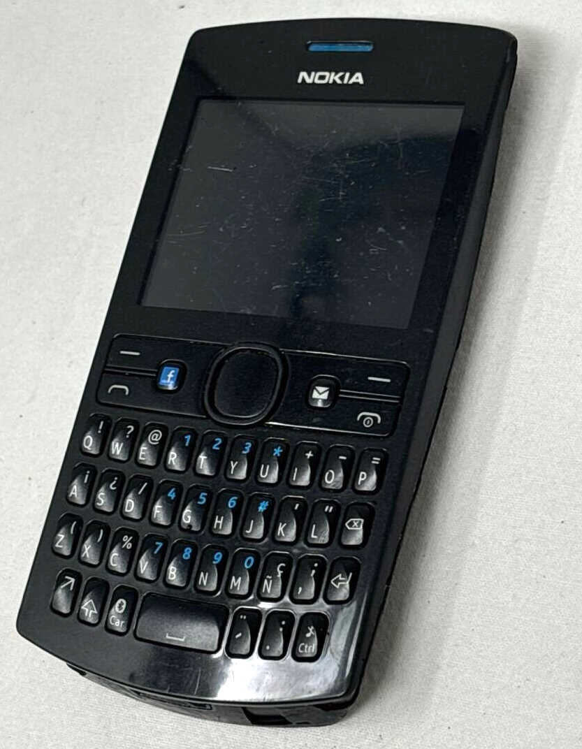 Nokia Asha 205 QWERTY Phone RM 864 Dual SIM Bluetooth 2G MicroSD MP3 READ
