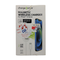 Charge Worx Magnetic Wireless Charger 15 W Fast Charging For iPhone 12 13 14 Pro