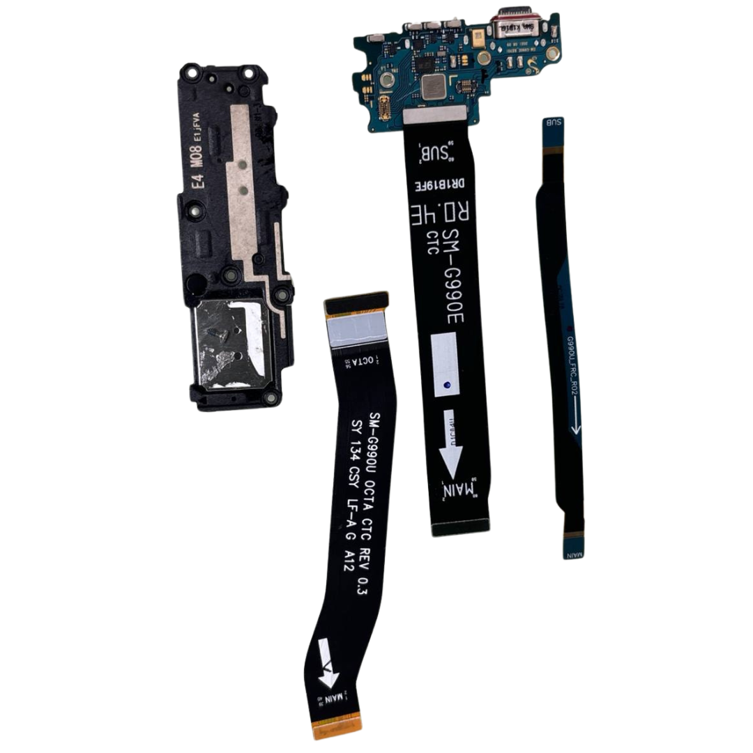 Charging Port & Loudspeaker Flex Cables Replacement for Samsung Galaxy S21 FE 5G
