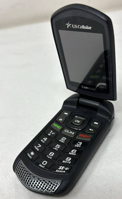 Kyocera DuraXA E4510 US Cellular Mobile Phone Flip Cellphone Micro USB Black