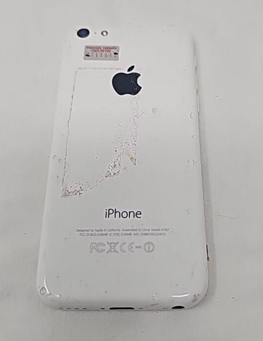 Apple A1507 iPhone 5c 16GB Smartphone 4" 8MP FaceTime Bluetooth Original READ