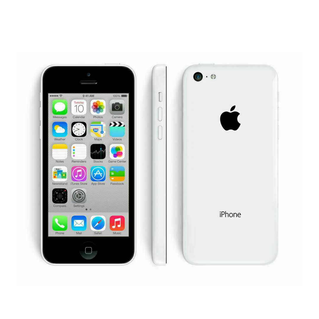 Apple A1507 iPhone 5c 16GB Smartphone 4" 8MP FaceTime Bluetooth Original READ