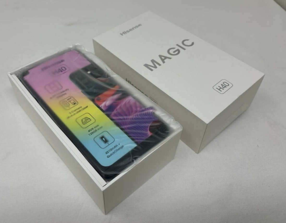 Hisense Infinity H40 Smartphone Capture Magic AT&T Quad 128GB Unlocked 6.53 48MP