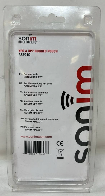 Sonim ARP01G Rugged Nylon Pouch Cellphone Smartphone Case for XP6 XP7 Original