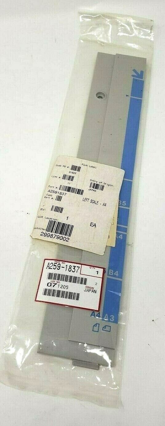 Original New Left Scale Spare Part A2591837 For Gestetner CS206D Infotec 7286DZ