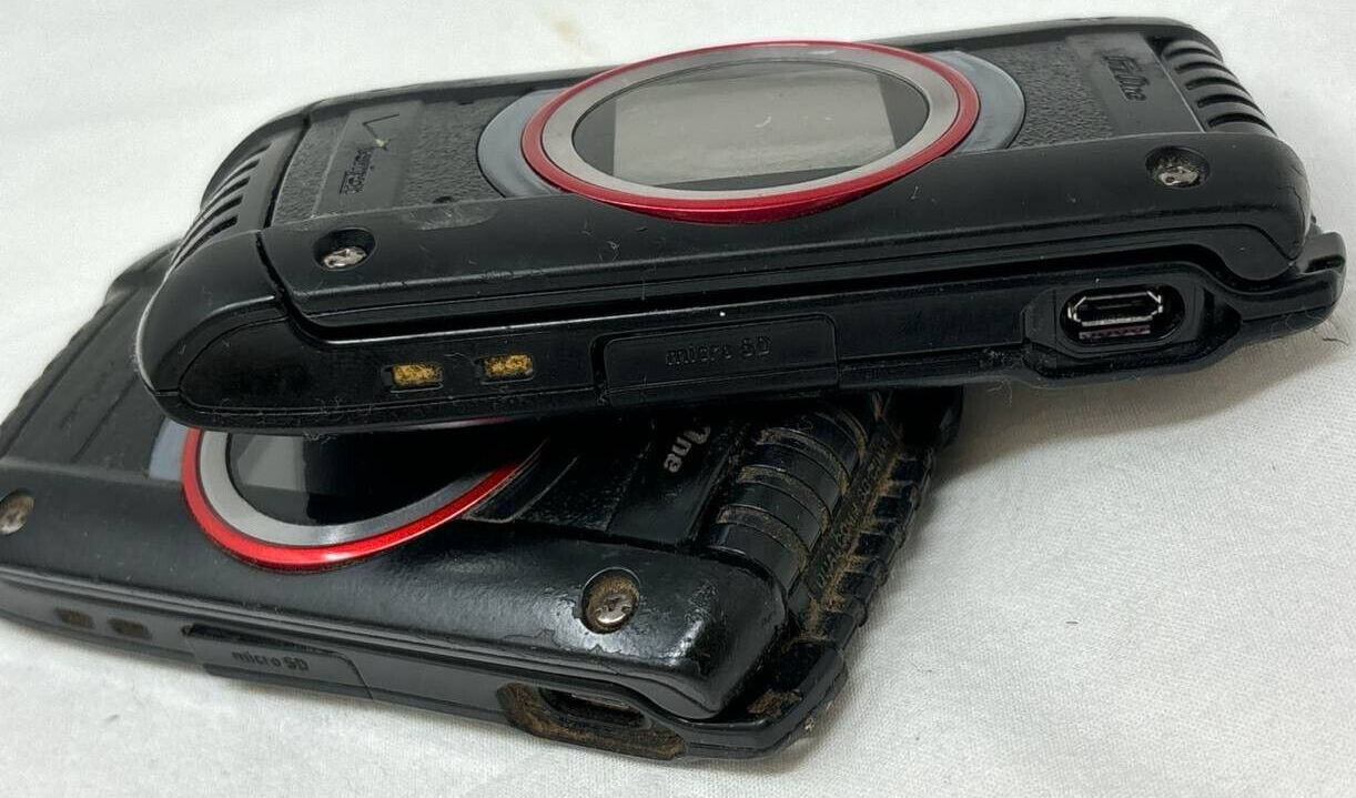 10 Lot Casio C781H G'zOne Ravine 2 Wireless Bluetooth Flip Cell Phone Handset