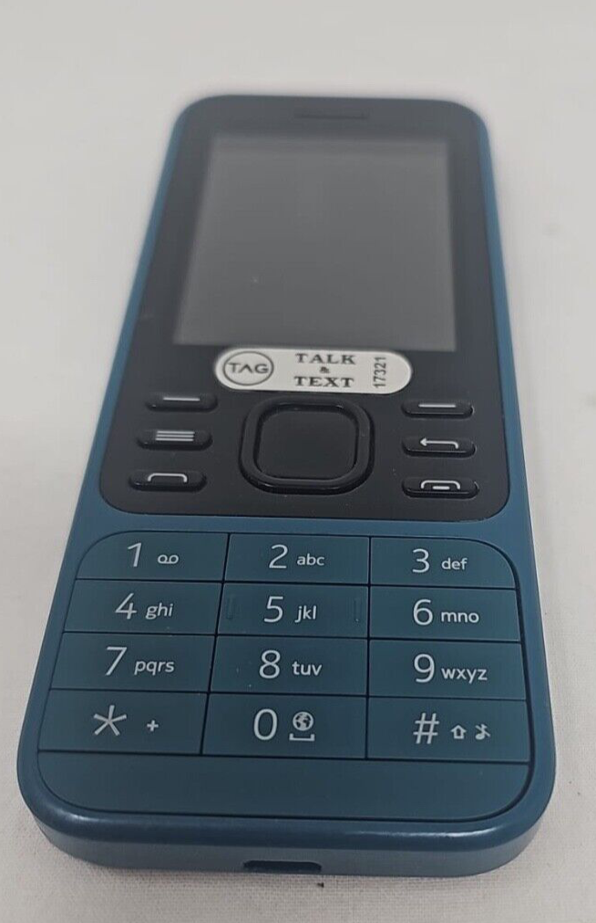Nokia 6300 4G Phone TA-1324 Dual Sim GSM 2.4" LCD Display Bluetooth Bar Sim