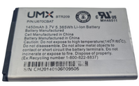 Battery UMX BTR209 For Unimax PCD U670C U670CBAT U670 1450mAh OEM Replacement